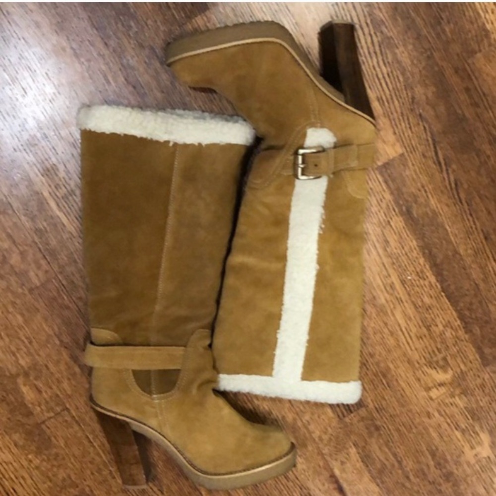 Michael Kors Genuine Suede Leather Boots 💛